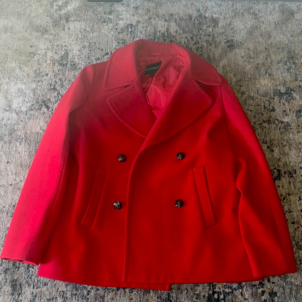Express Peacoat Size M